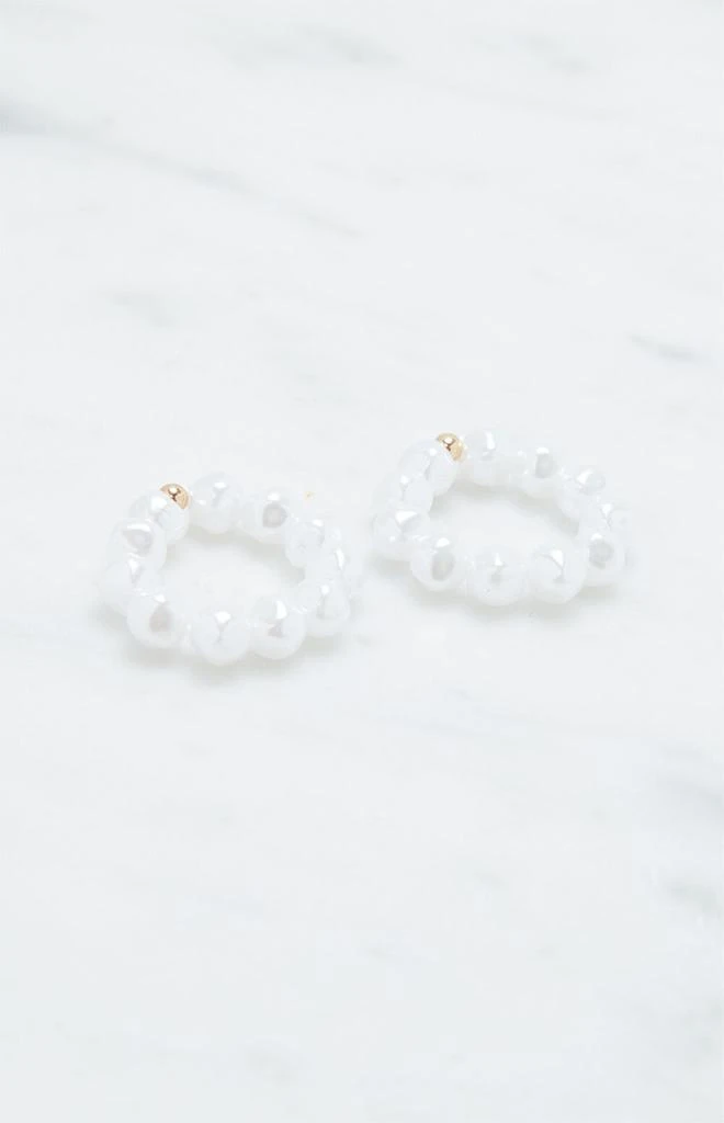 LA Hearts 2 Pack Pearl Rings 2
