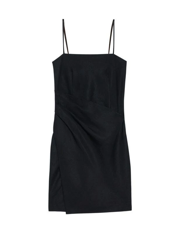 Theory Linen Slip Mini Dress 4