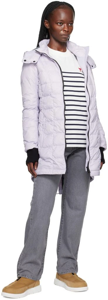 Canada Goose Purple Ellison Down Jacket 5