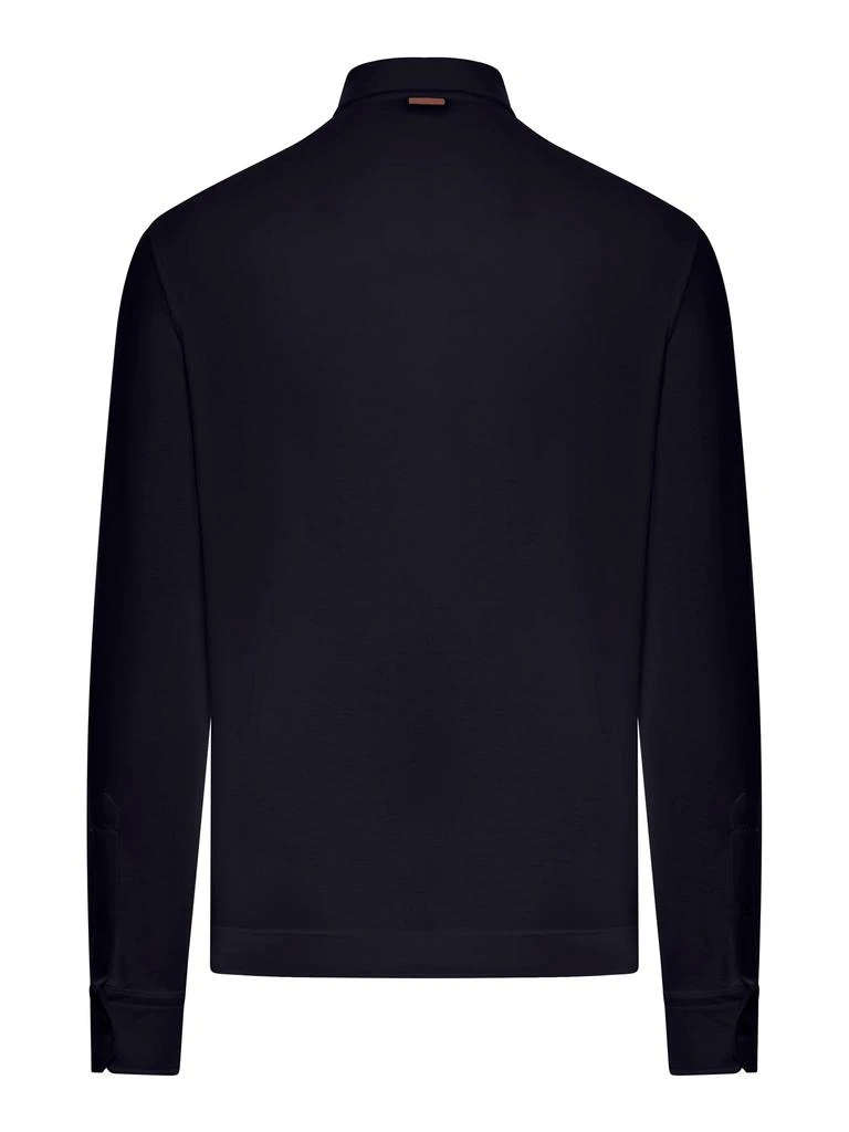 Zegna COTTON POLO WITH POCKET 2