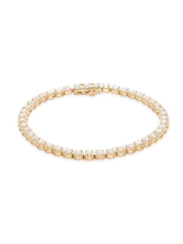 Saks Fifth Avenue 14K Yellow Gold & 5 TCW Lab Grown Diamond Bracelet 1