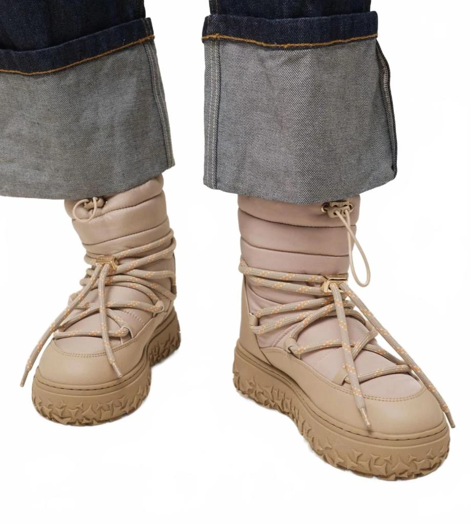 INUIKII Women
s Technical Performance Snow Boots In Sand 5