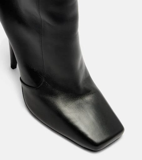Givenchy Sliced Square leather knee-high boots 5