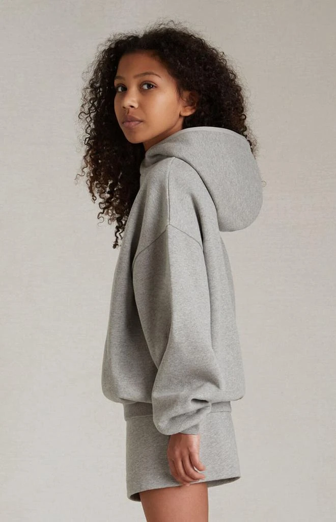 Essentials Essentials Dark Heather Oatmeal Hoodie 3