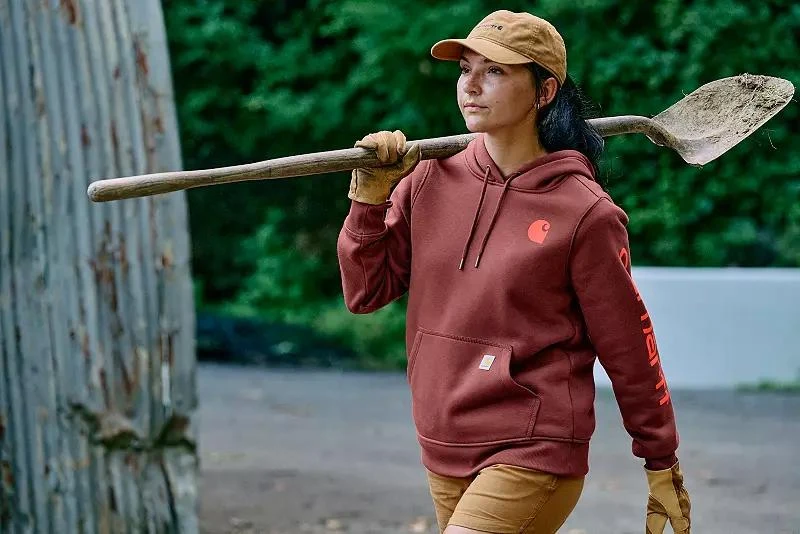 Carhartt Carhartt Women's Clarksburg Graphic Sleeve Hoodie 5