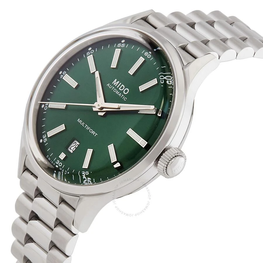 MIDO Multifort Automatic Green Dial Men's Watch M0404071109100 2