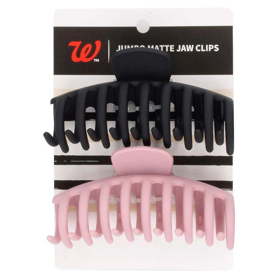 Walgreens Beauty Jumbo Matte Jaw Clips