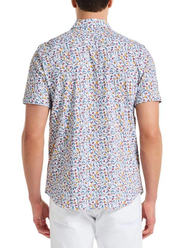 Robert Graham Summer Sails Printed Cotton-Blend Shirt 2