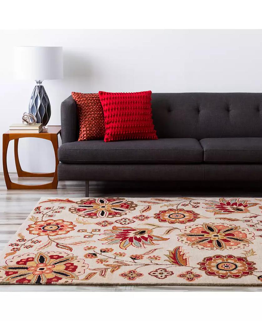 Surya Athena ATH-5035 Dark Brown 6' x 9' Area Rug