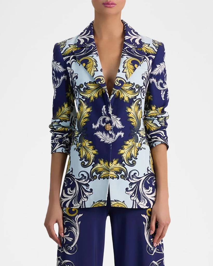 Alice + Olivia Hope Clean Fitted Blazer 5