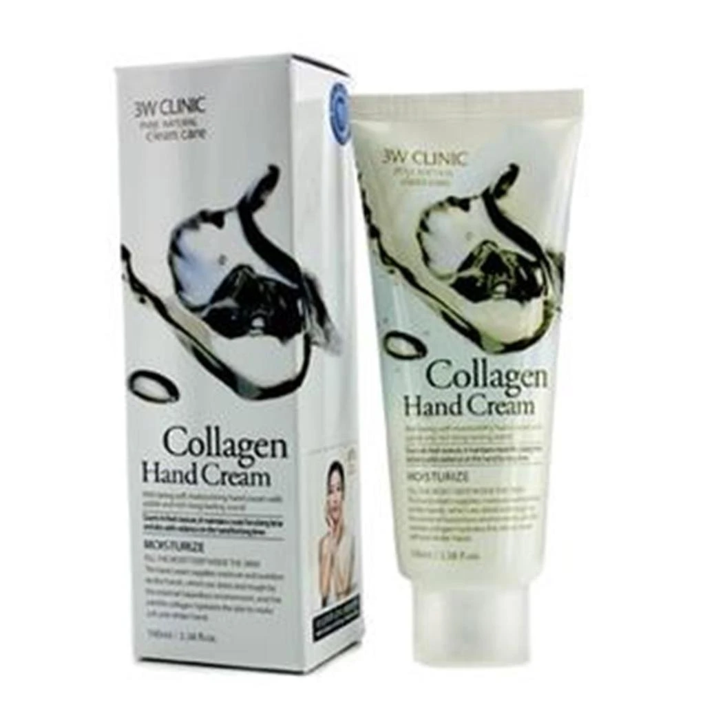 3W Clinic 179749 Hand Cream - Collagen, 100 ml-3.38 oz 1