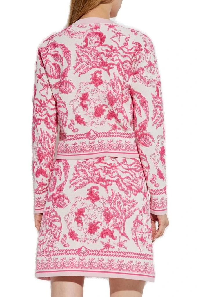 Versace Versace Barocco Pattern Button-Up Cardigan 3