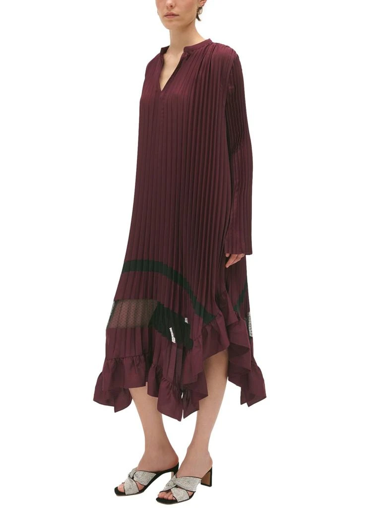 CLAUDIE PIERLOT Pleated midi-length dress 6