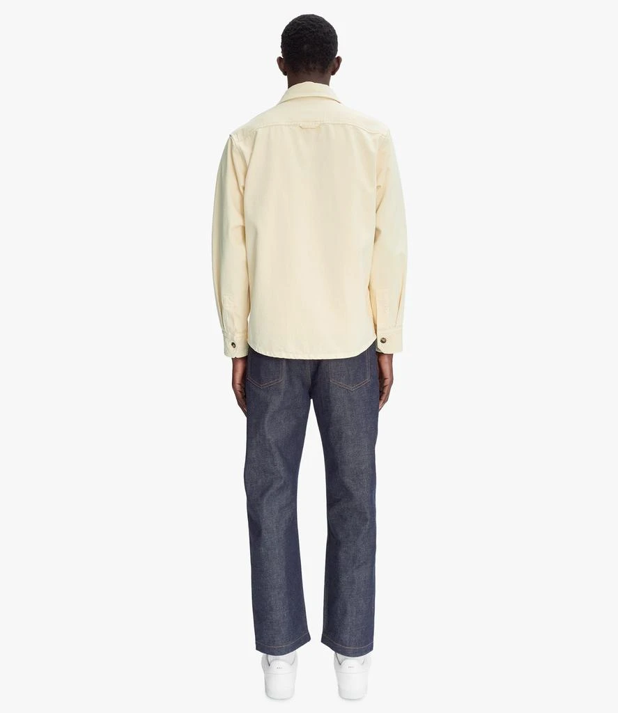 A.P.C. Basile Brodée Poitrine overshirt 3