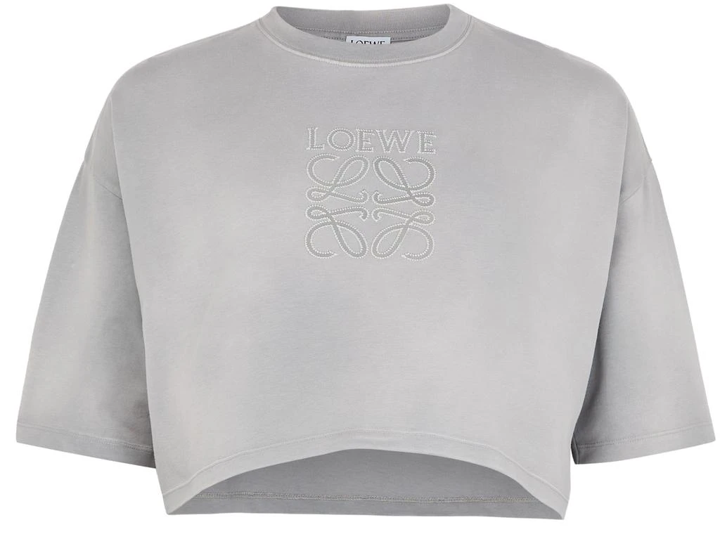 Loewe Cropped cotton t-shirt 2