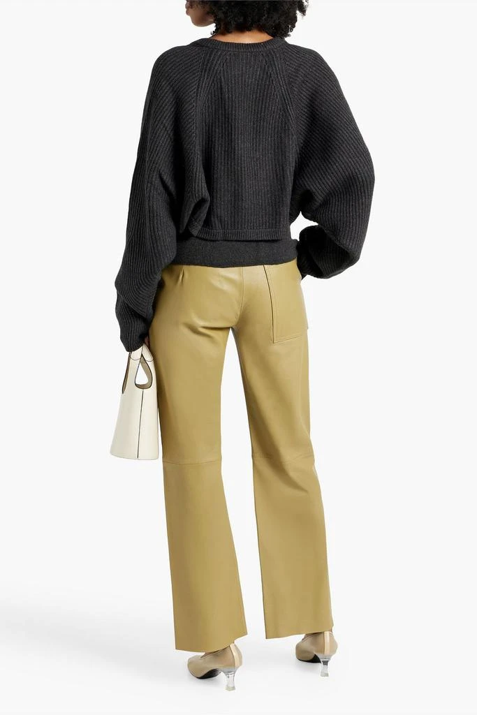 Naadam Ribbed wool and cashmere-blend sweater 3