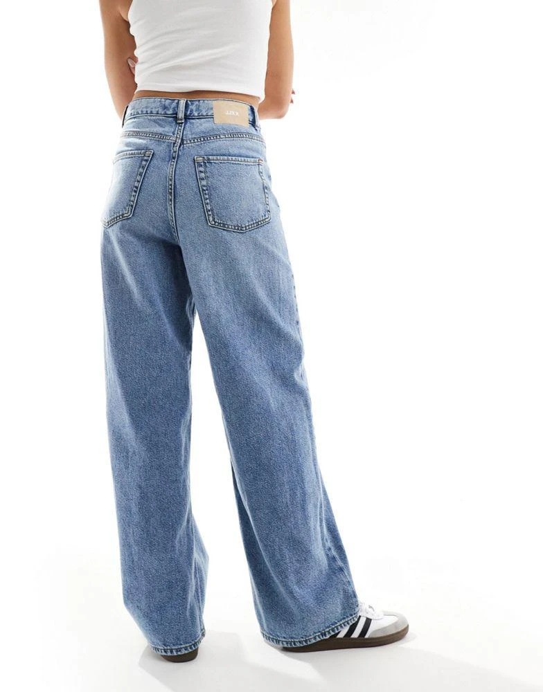 JJXX JJXX Tokyo wide fit jeans in light blue wash 3