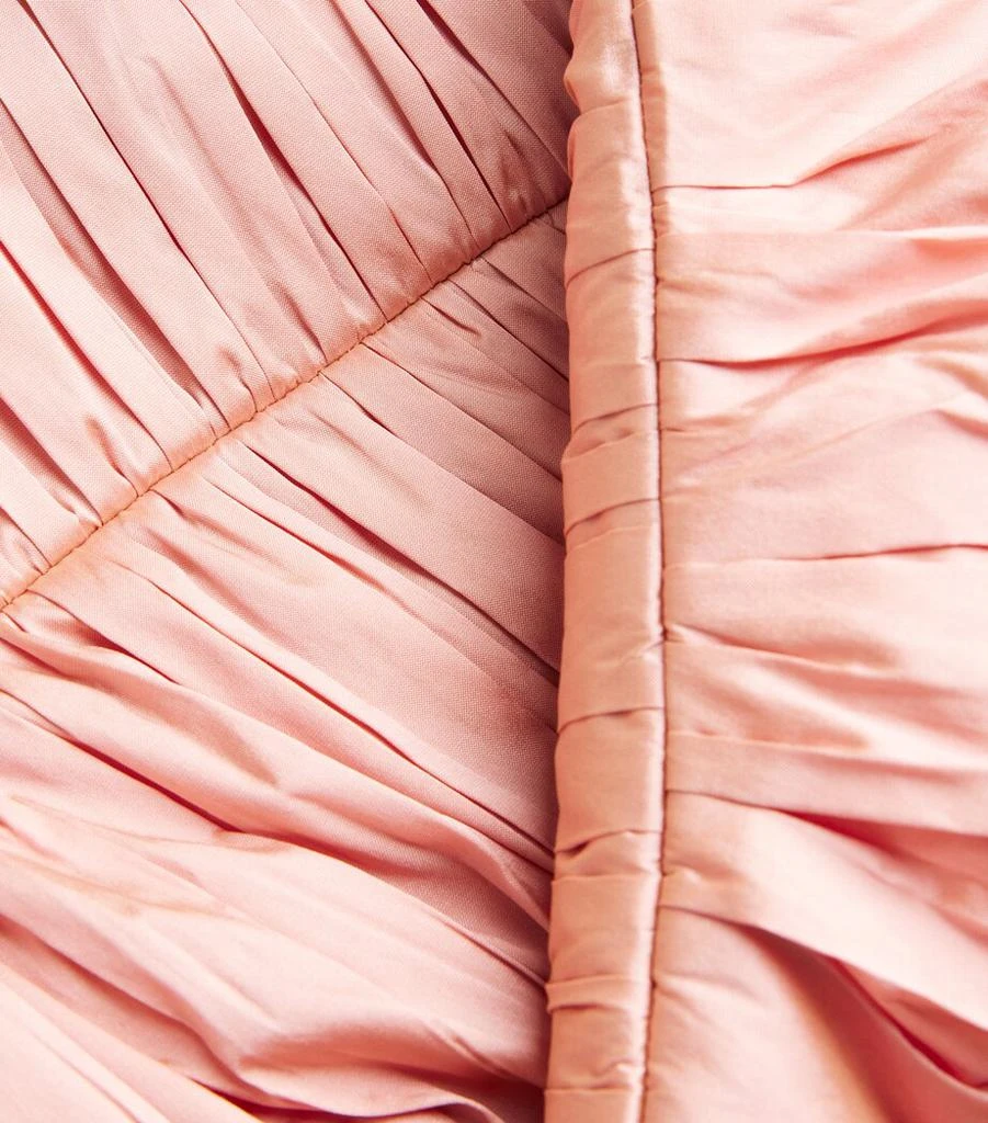 Sandra Mansour Ruched Echoes Ethereal Gown 5