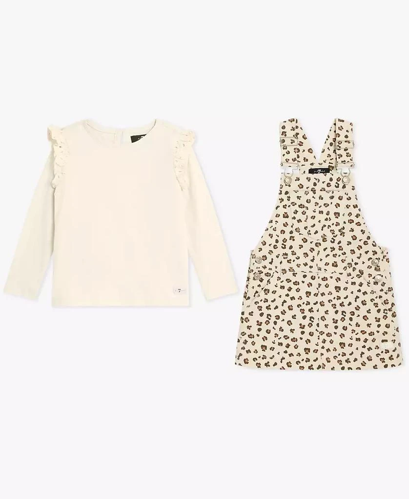 7 For All Mankind Baby Girls 2-Piece T-Shirt and Jumper Set 1