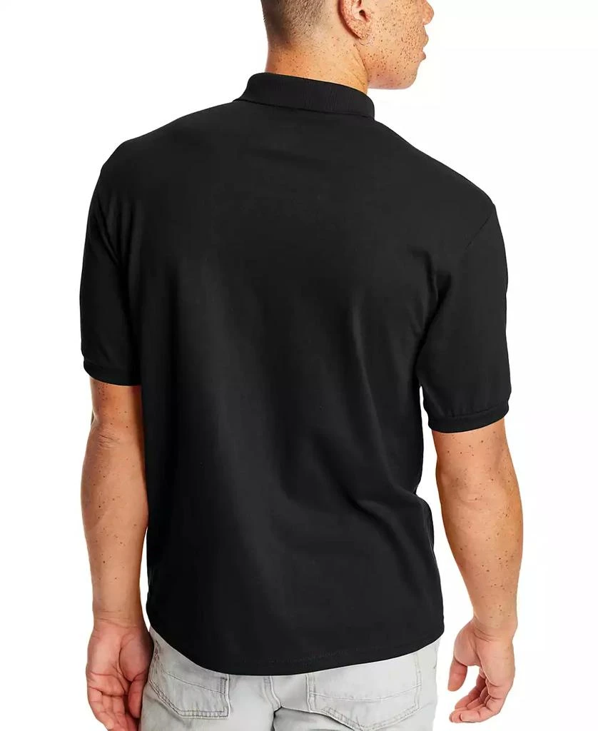 Hanes EcoSmart Men's Pocket Polo Shirt, 2-Pack 2