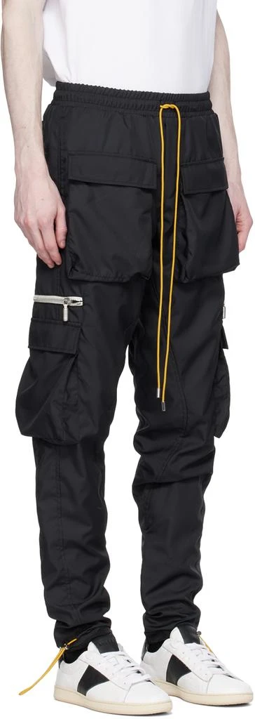 Rhude Black Classic Cargo Pants 2
