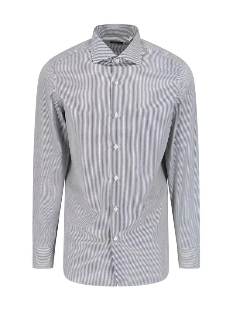 Finamore 1925 Striped Shirt 1