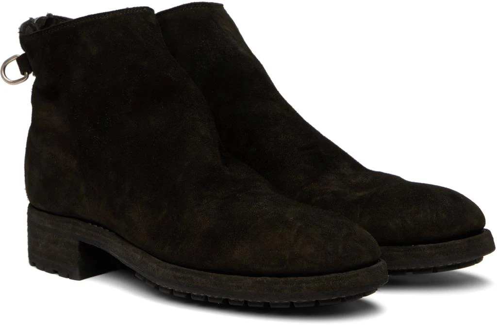 UNDERCOVER Black Guidi Edition UC1E4F01 Boots 4