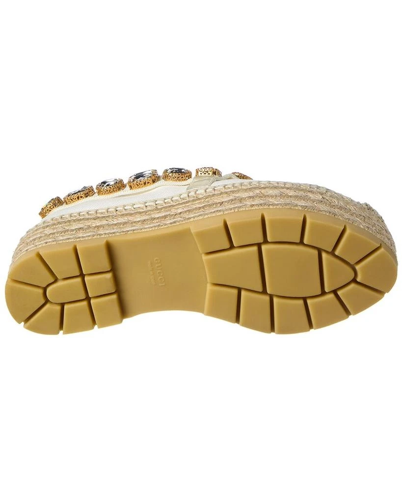 Gucci Canvas Platform Espadrille 4