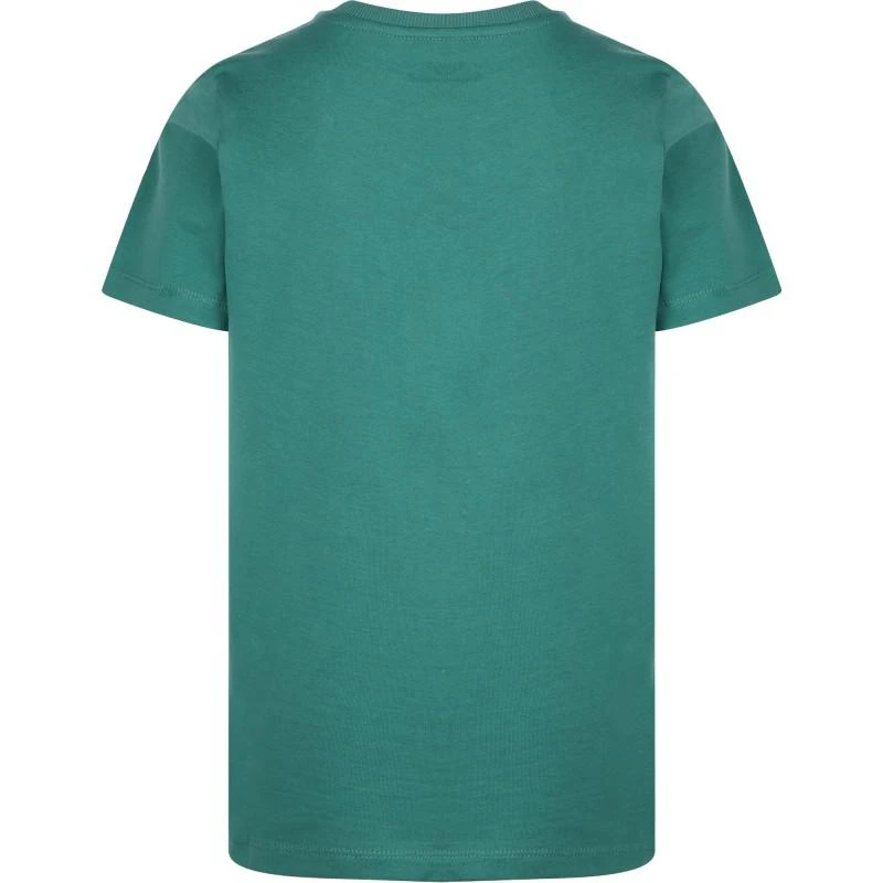 Esprit Abstract center print short sleeved t shirt in green 2