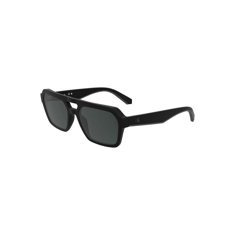Calvin Klein Calvin Klein Black Bio Based Fabric Sunglasses