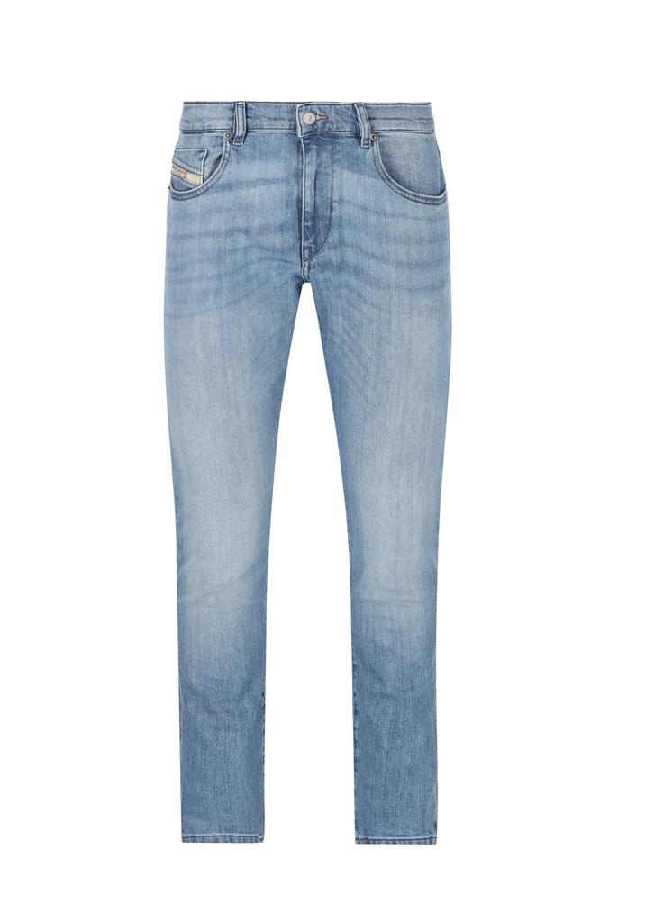 Diesel Blue Straight D-Fish 09j83 Denim Cargo Pants - Pants Diesel Blue Straight D-Fish 09j83 Denim Cargo Pants - Pants