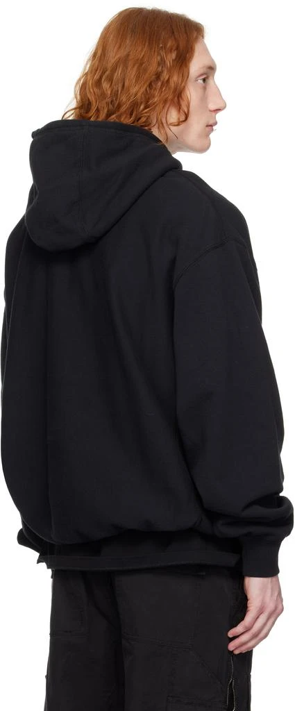 Billionaire Boys Club Black Oversized Arch Logo Popover Hoodie 3
