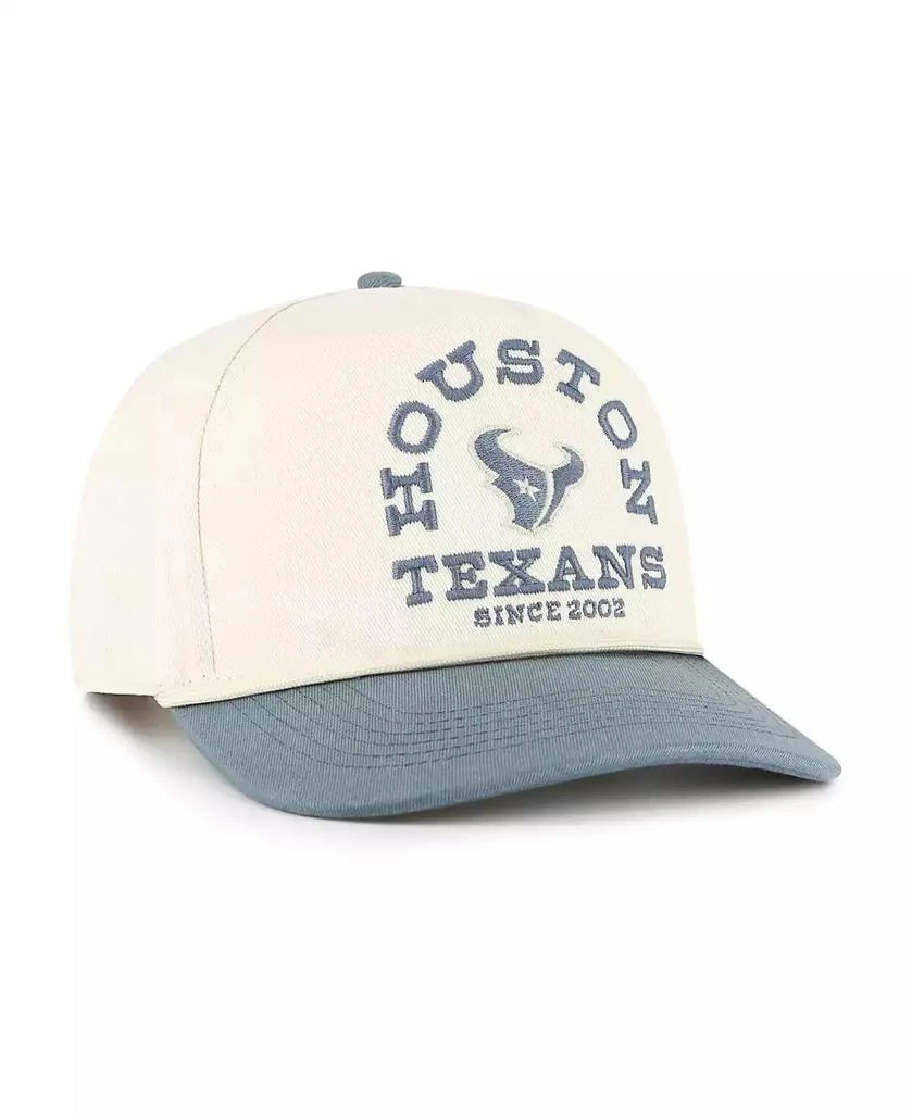47 Brand Men's Cream Houston Texans Ranchero Hitch Adjustable Hat 2
