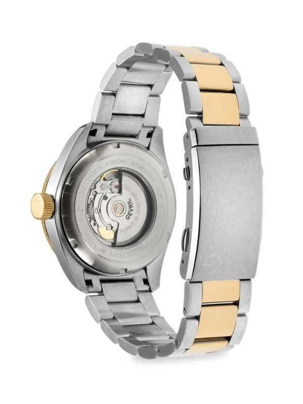 Gevril Yorkville 43MM Two Tone Stainless Steel Bracelet Watch 3