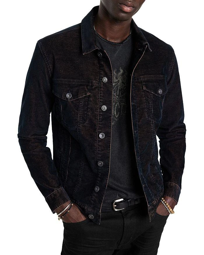 John Varvatos Dallas Regular Fit Corduroy Jacket 4