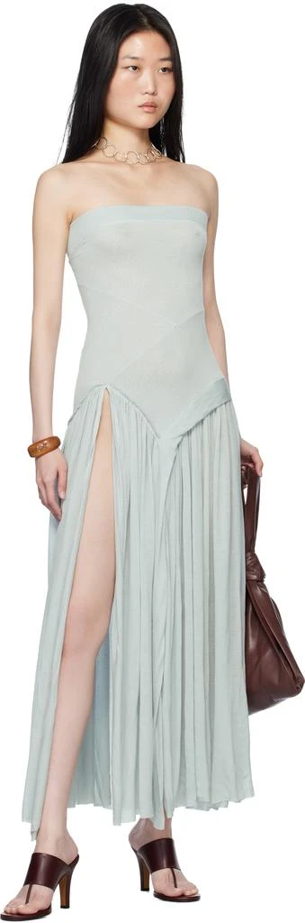 BELLE Blue Lucille Maxi Dress 4