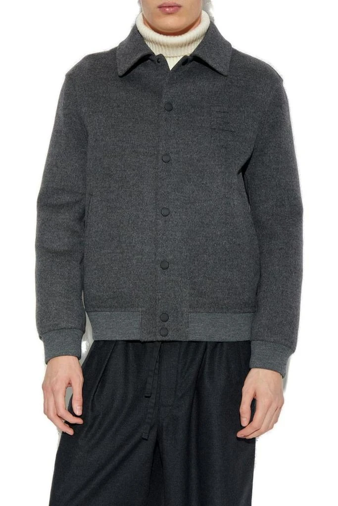 Fendi Fendi FF Detailed Single Breasted Jacket 2