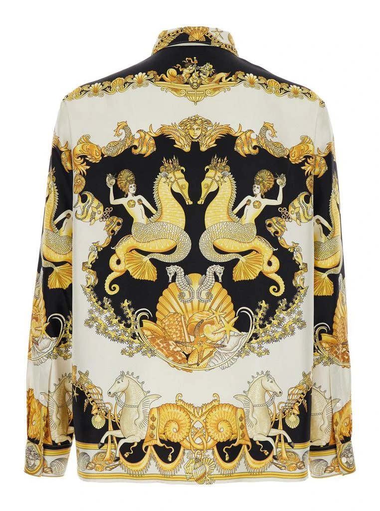 Versace Versace Pattern Printed Long-Sleeved Shirt 2