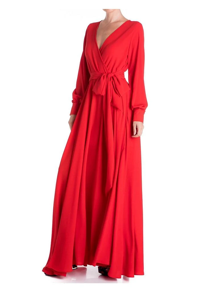 maxi dress rust color Rust Eyelet Tiered Maxi Dress