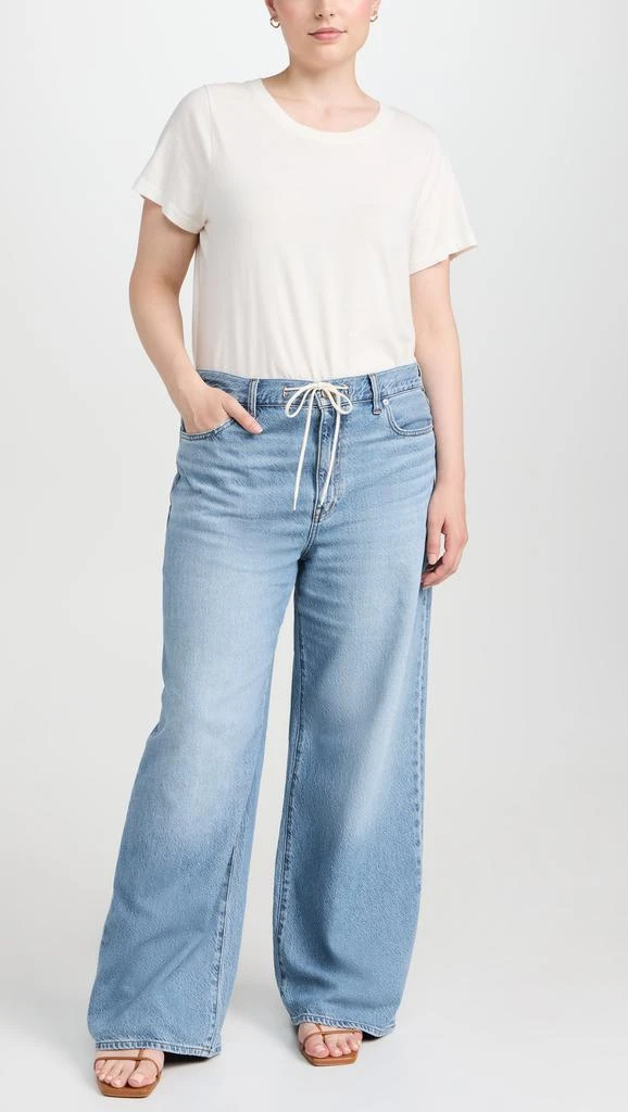 Madewell Superwide-Leg Jeans: Drawstring Edition 7