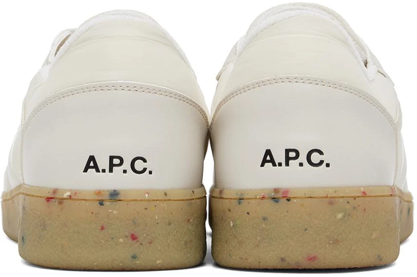 A.P.C. Beige Plain Sneakers 2