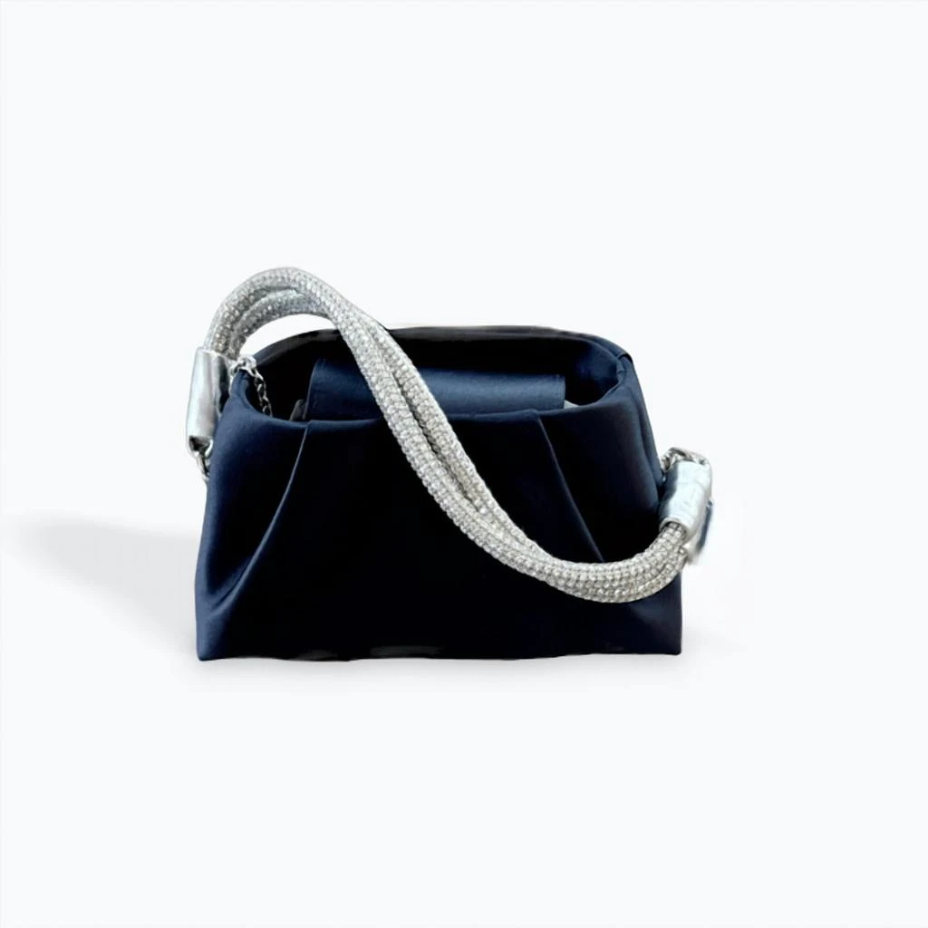 Cejon Cejon - SATIN PLEATED EVENING BAG