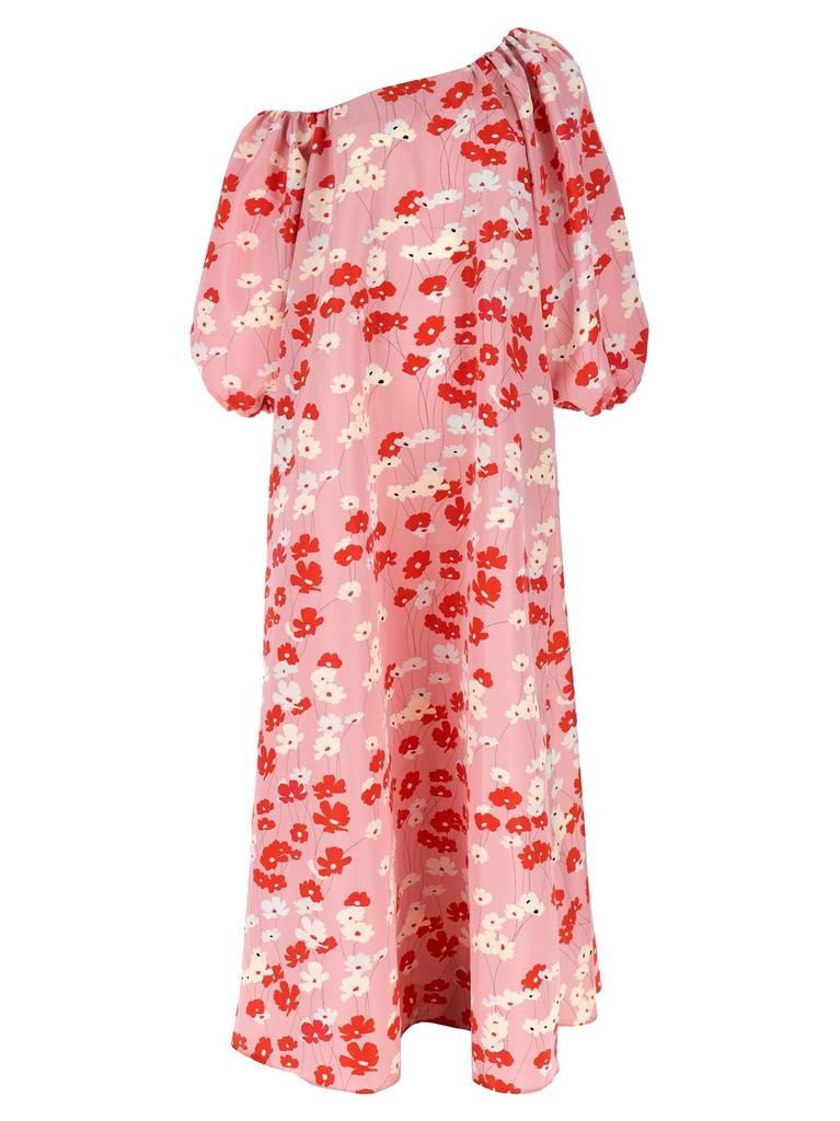 Bernadette Bernadette Nathalie Balloon Sleeved Midi Dress