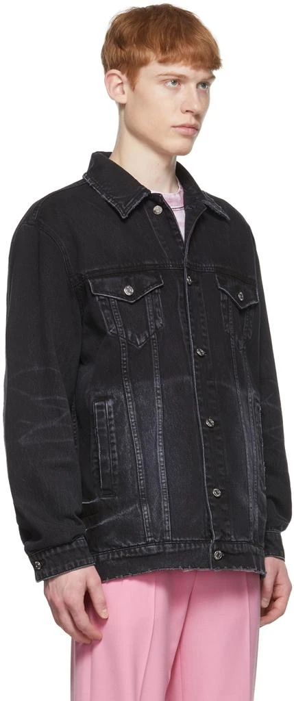 We11done Black Denim Jacket 2