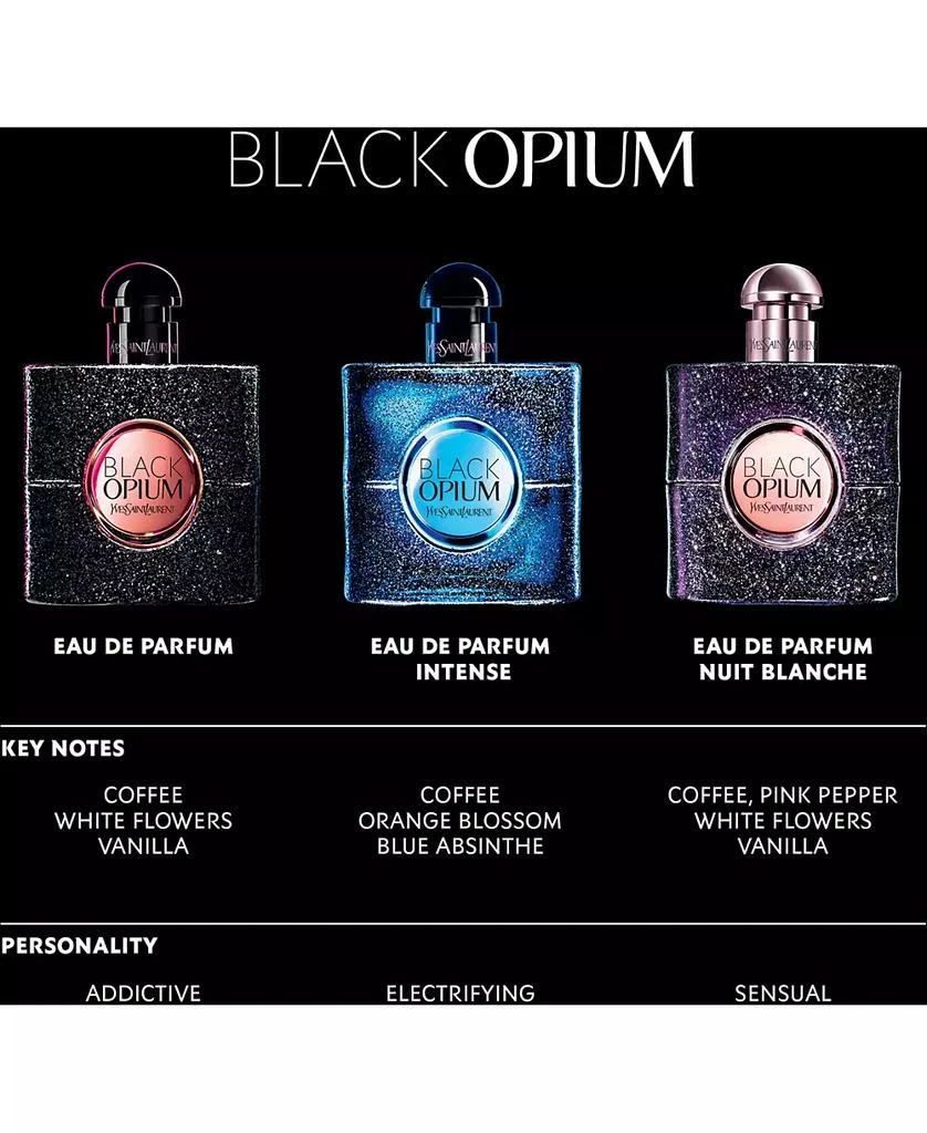 Yves Saint Laurent Black Opium Eau de Parfum Fragrance Spray, 0.33 oz 3
