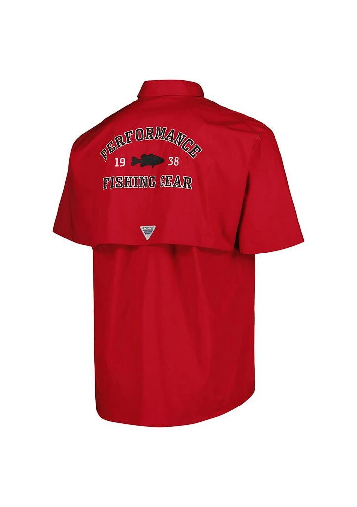 Columbia NCAA Arkansas Razorbacks Bonehead Button-Up Shirt 3