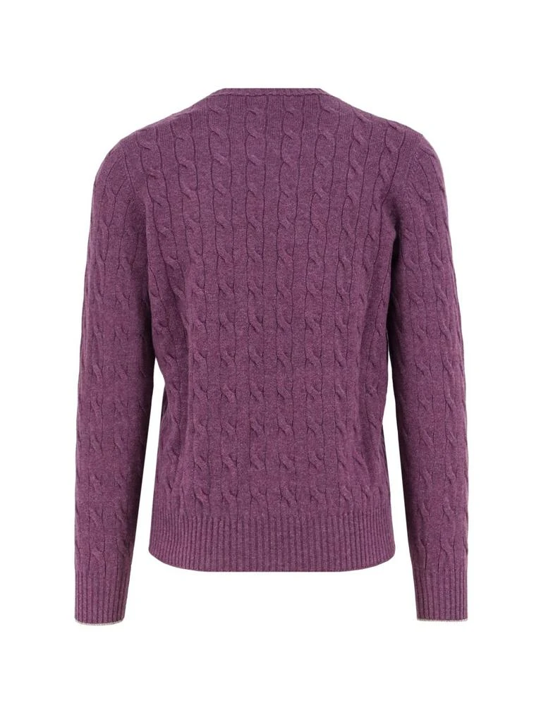 Brunello Cucinelli Brunello Cucinelli Cable-Knit Crewneck Jumper 2
