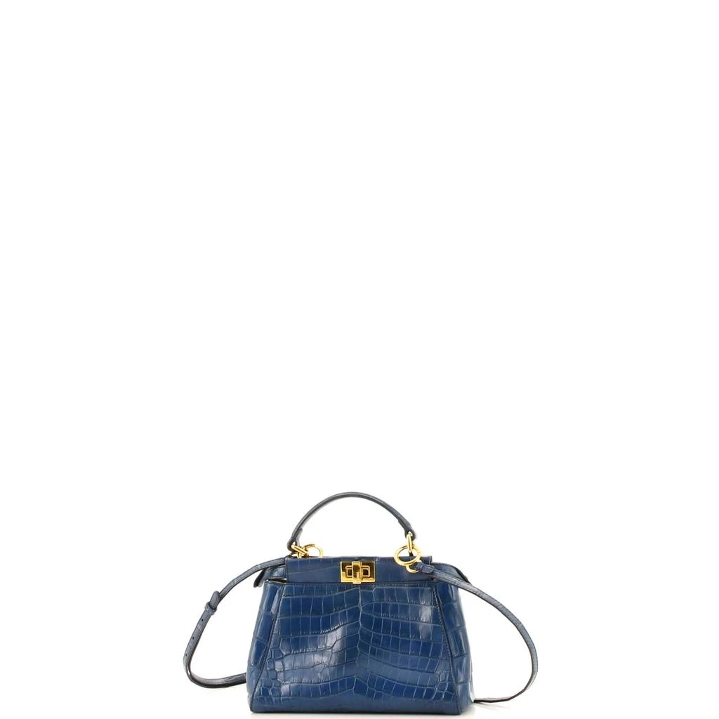 Fendi Peekaboo Bag Crocodile Mini 3