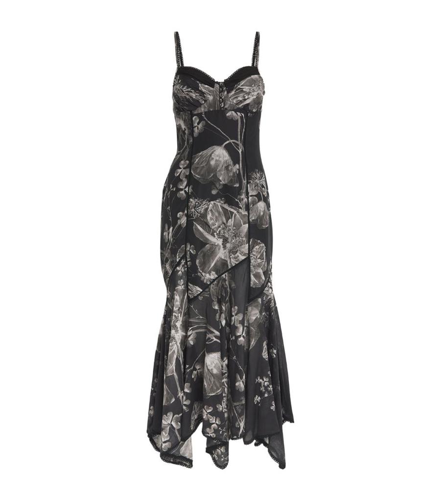 Charo Ruiz Ibiza Floral Print Leony Maxi Dress