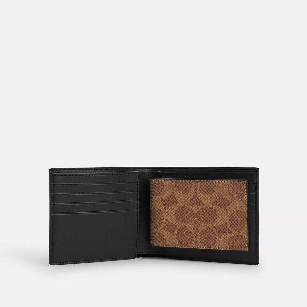 Coach 3 In 1 Wallet In Signature Canvas